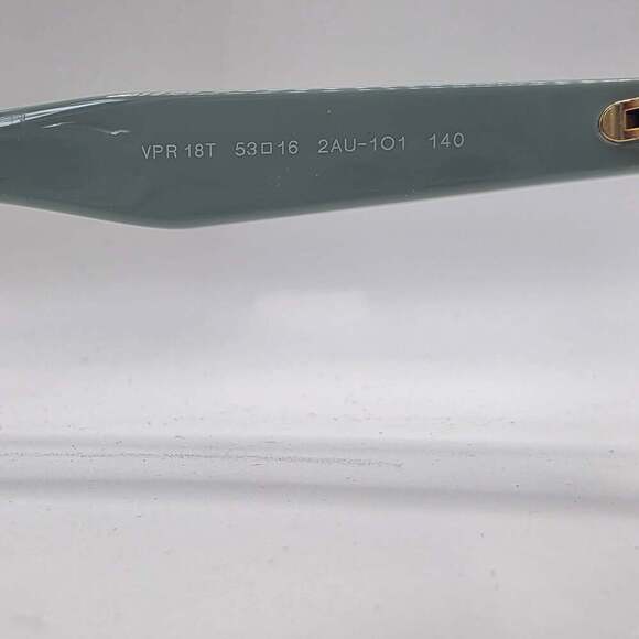 Prada Eyeglasses Frames VPR18T VIB-1O1 Blue Brown Tortoise Cat Eye 51-16-140 - Picture 5 of 6